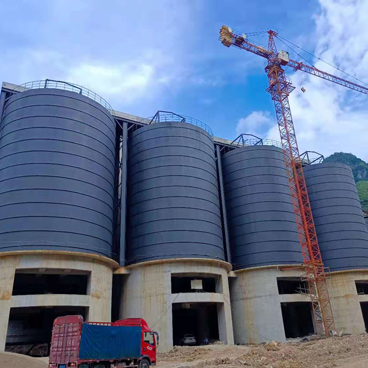 马鞍山骨料钢板仓建造施工周期从规划到竣工的每一步